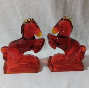 Vintage L. E. Smith Bookends